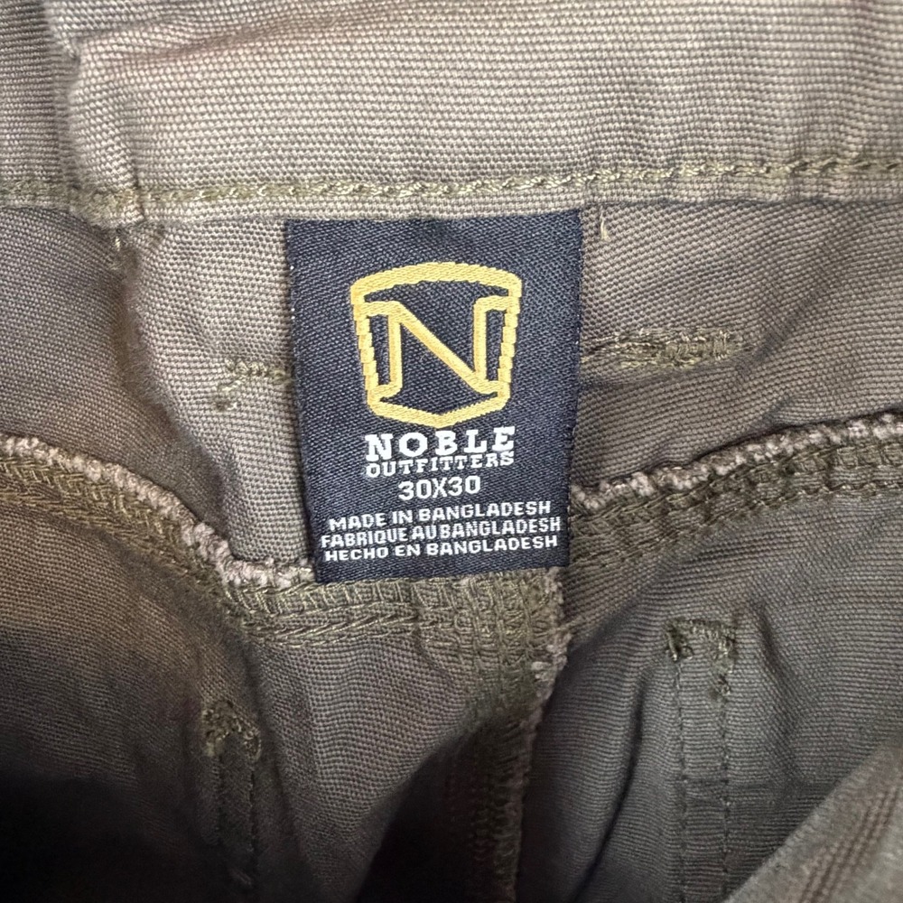 Noble Outfitters Men's Flex Canvas Work Pants Tundra 30x30 Gorpcore Utility - Picture 16 of 16